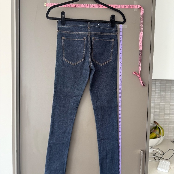 Banana Republic Blue Skinny Jeans Size 24 - Picture 3 of 4